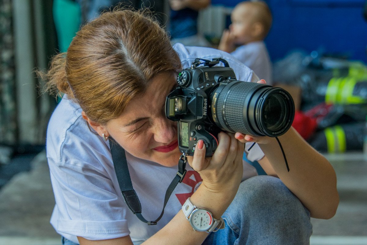 Пресс- секретарь ГСЧС Дарья Гречищева увлечена процессом Пресс- секретарь ГСЧС Дарья Гречищева увлечена процессом