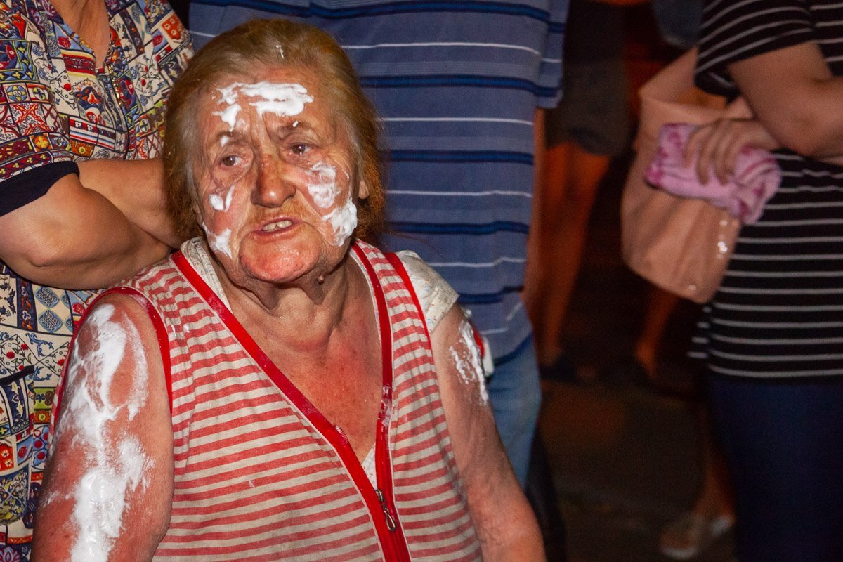 Пострадавшую женщину госпитализировали