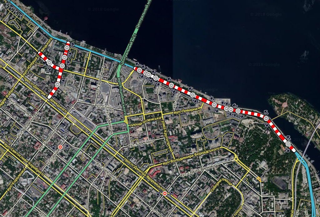 В Днепре перекроют движение на двух улицах