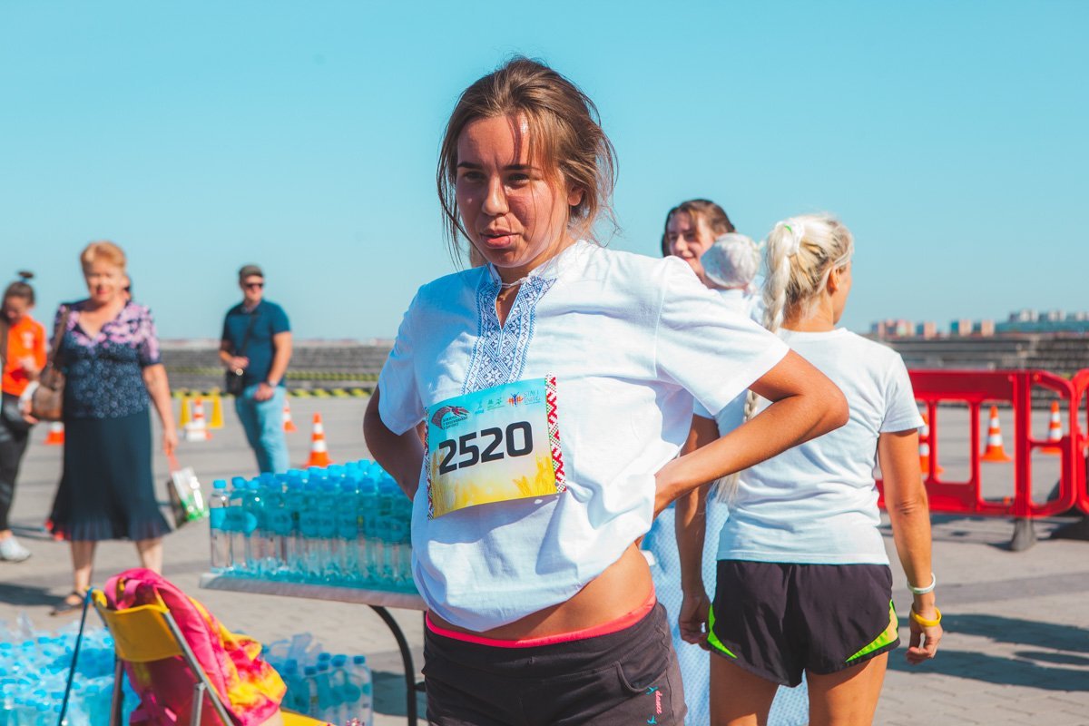 Жаркое спортивное утро в Днепре Жаркое спортивное утро в Днепре