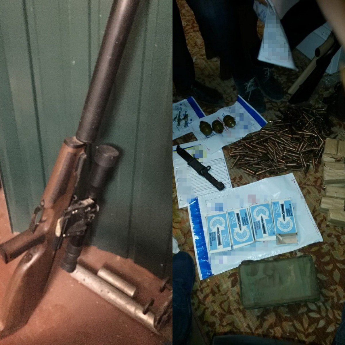 Сотрудники СБУ совместно с полицией нашли у жителя Днепра целый склад незаконного оружия Сотрудники СБУ совместно с полицией нашли у жителя Днепра целый склад незаконного оружия