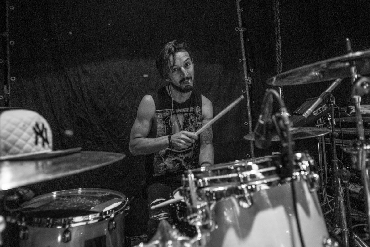 Барабанщик группы Вадим Колисниченко 