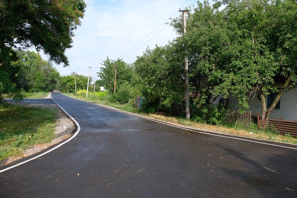 Идеальные дороги даже в селах