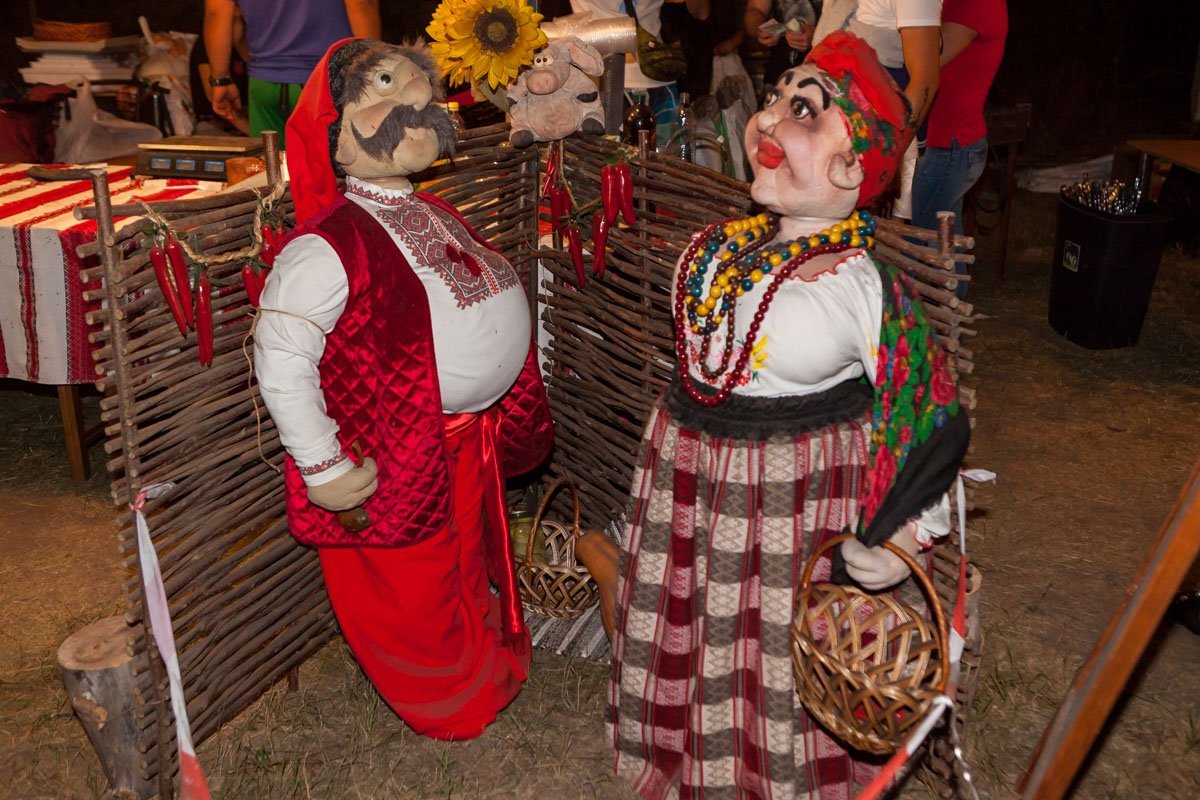 Ярмарка на фестивале