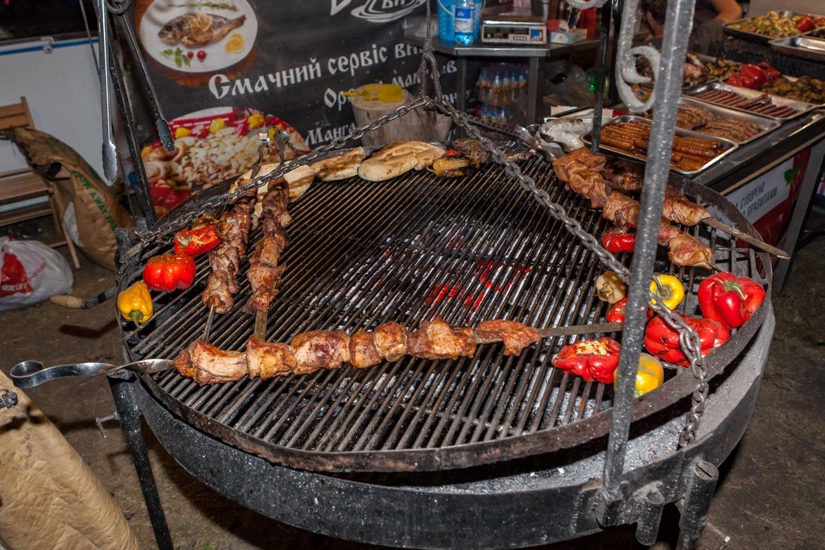 На мероприятии были фудкорты