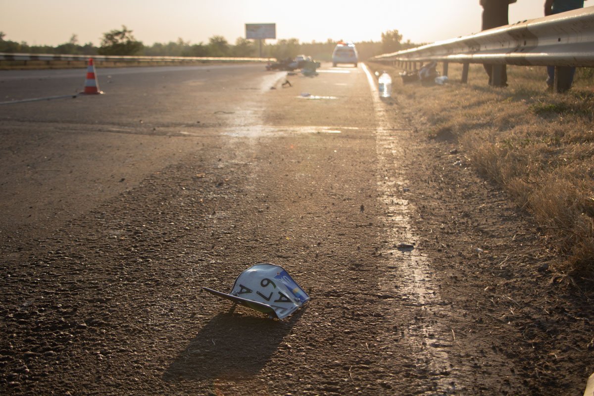 В аварии пострадал мотоциклист 