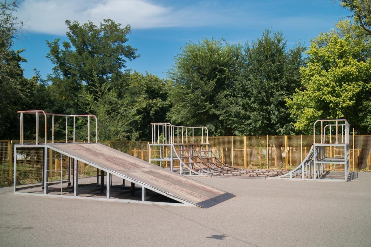 Трамплины на роллердроме