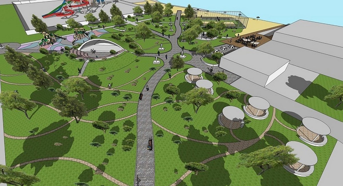 В будущем сквере можно будет не только отдохнуть, но и познакомиться с культурой разных национальностей В будущем сквере можно будет не только отдохнуть, но и познакомиться с культурой разных национальностей