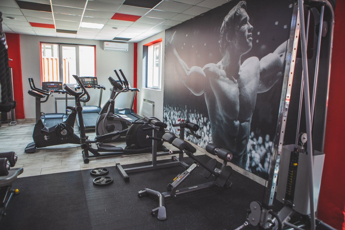 А также тренажерный зал А также тренажерный зал