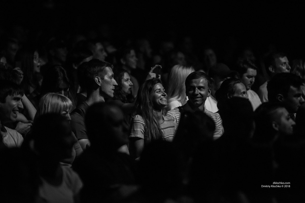 На концерт пришли истинные фанаты рока