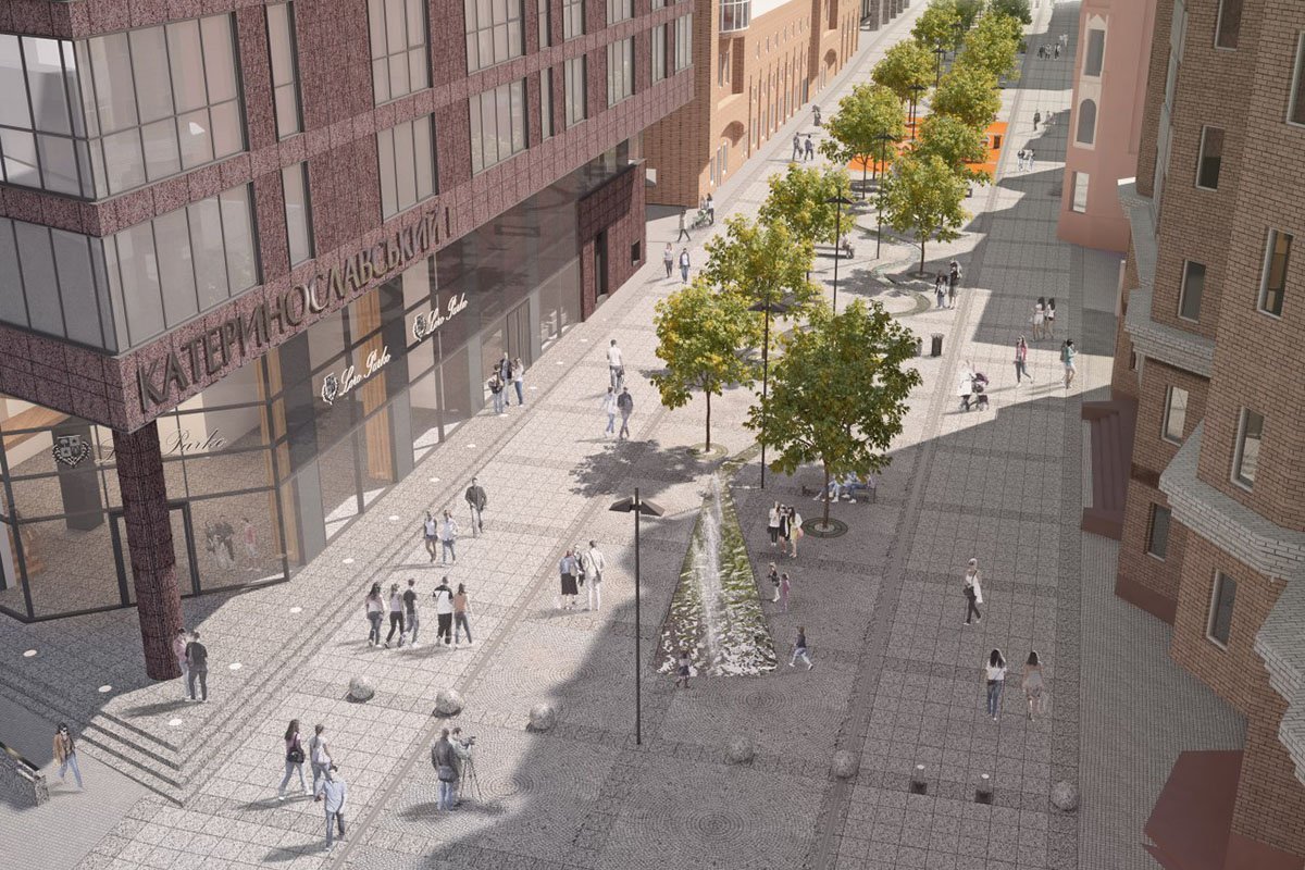 Изюминкой центра бульвара станет искусственный ручей Изюминкой центра бульвара станет искусственный ручей