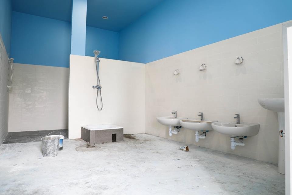 Внутри все сделано так, чтобы деткам было удобно