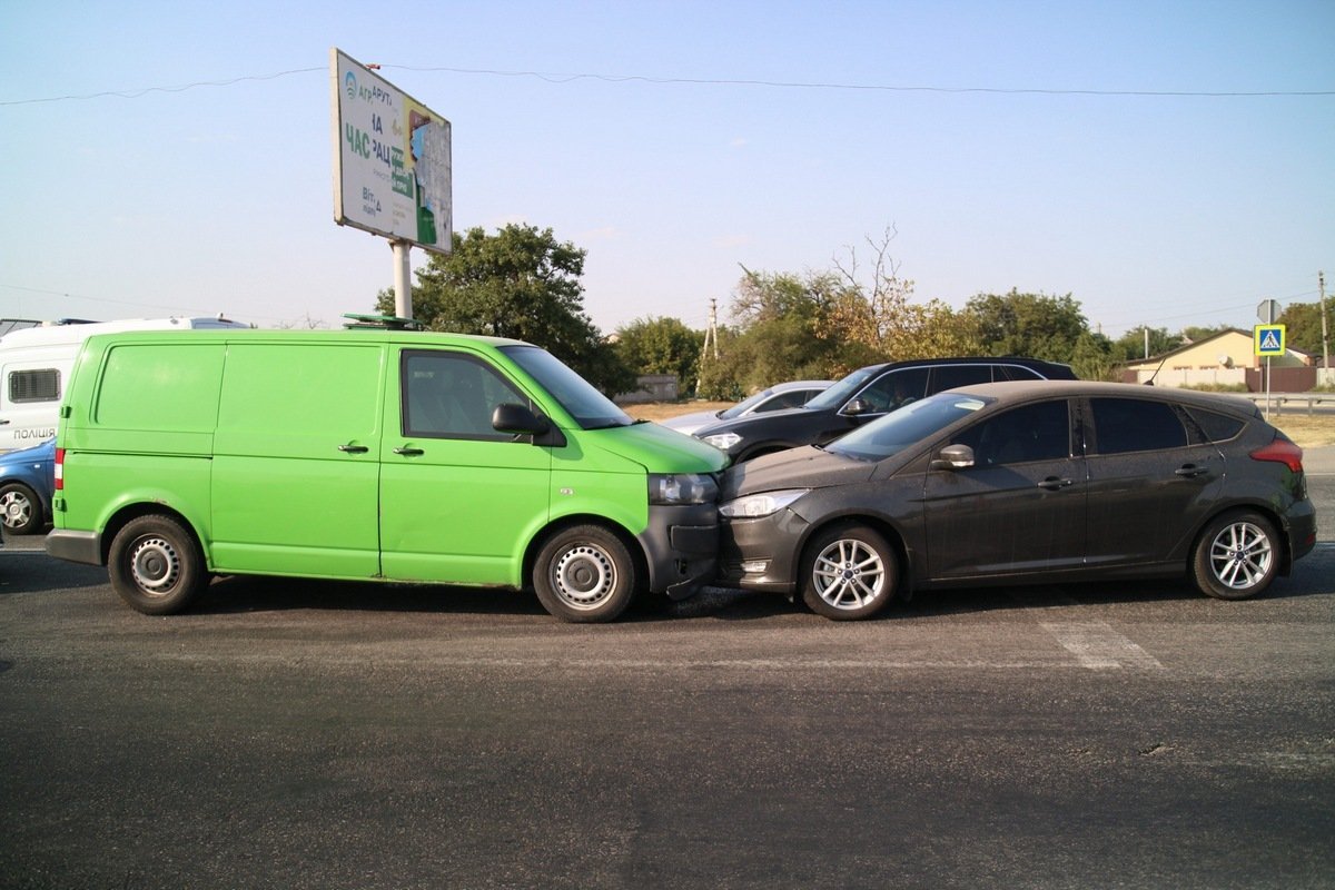 30 августа, около 15:30, на Полтавском шоссе произошла авария