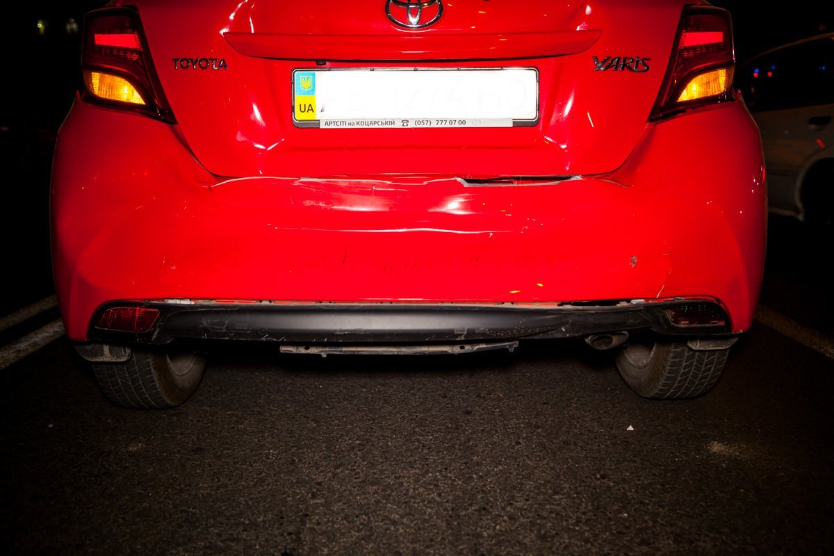 В автомобиле Toyota находился 8-месячный ребенок В автомобиле Toyota находился 8-месячный ребенок