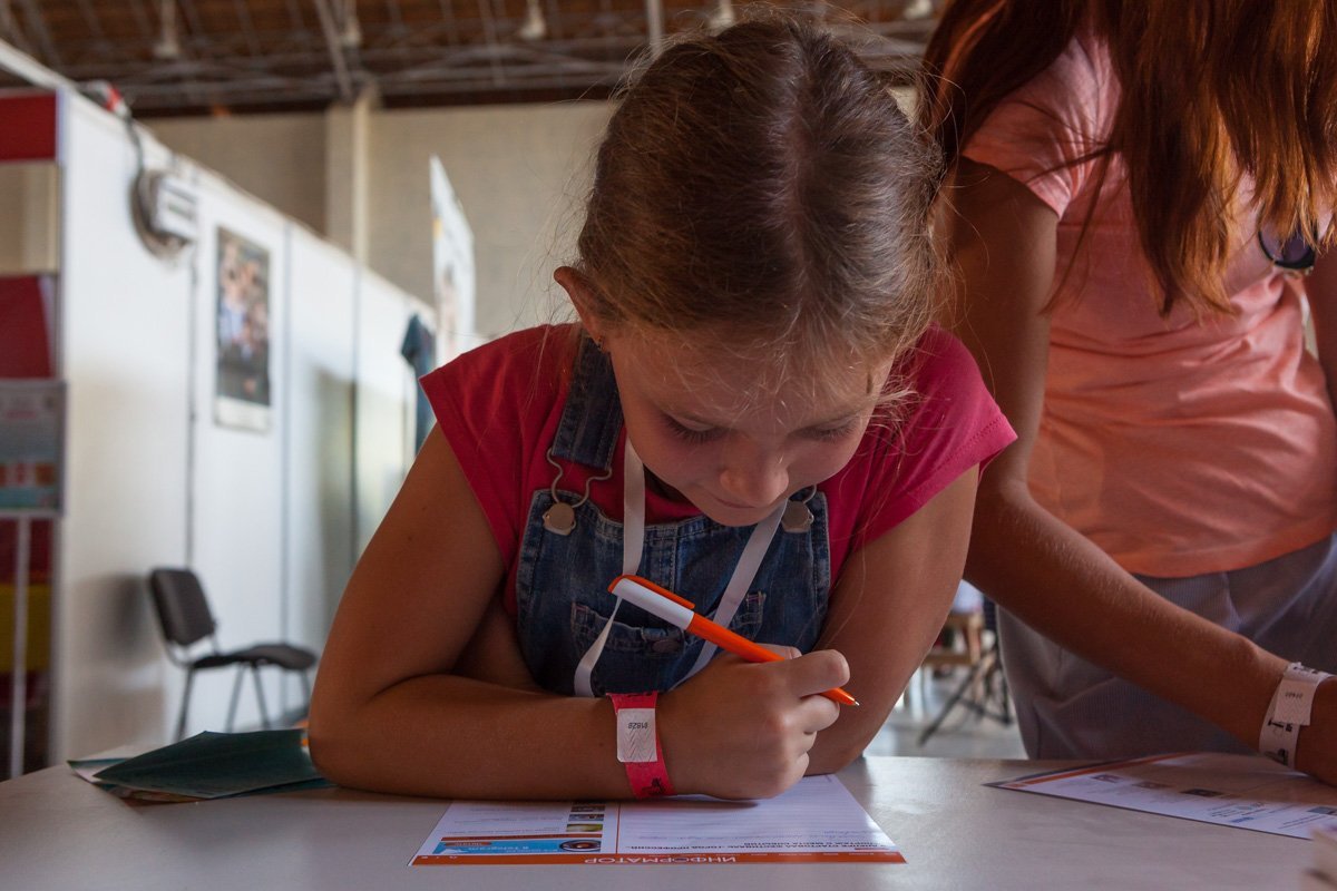 Дети могли попробовать себя в абсолютно разных профессиях