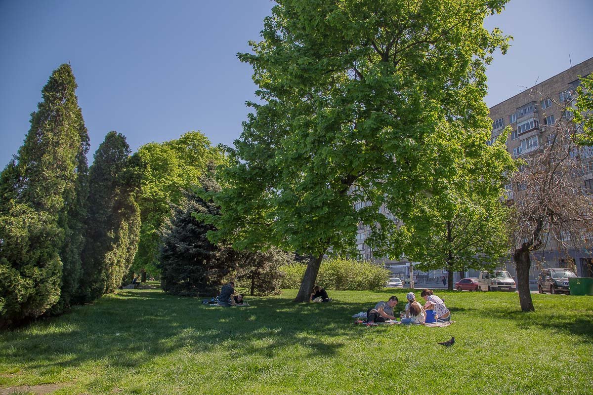 Участников пикника ожидает большое пенное шоу