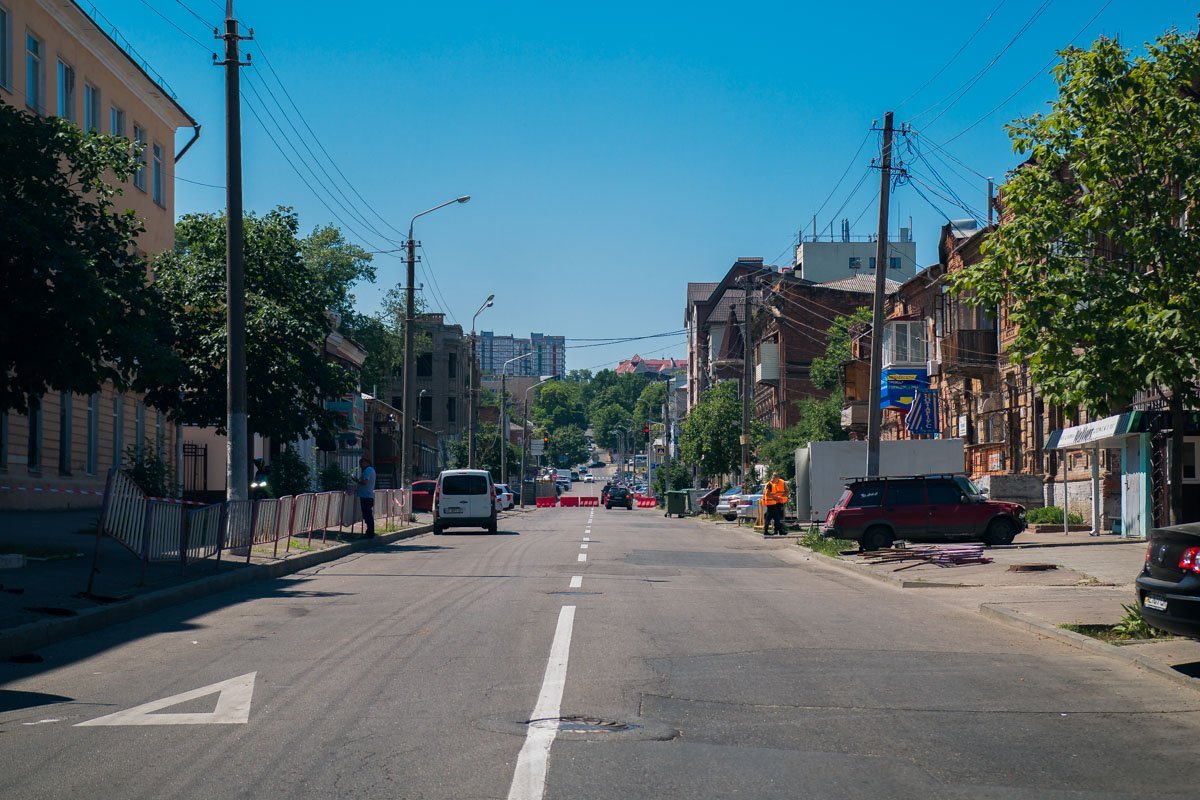 Так улица Троицкая выглядела до ремонта