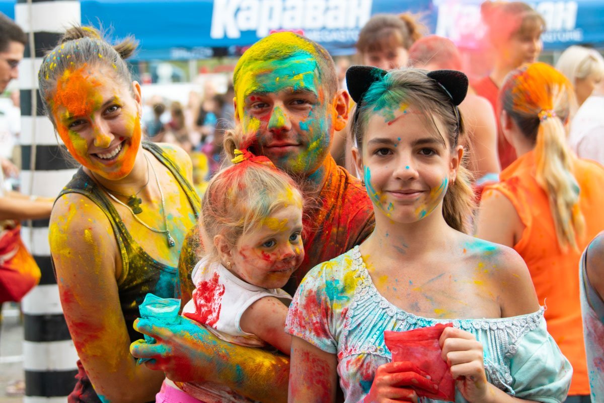 На праздник горожане пришли целыми семьями