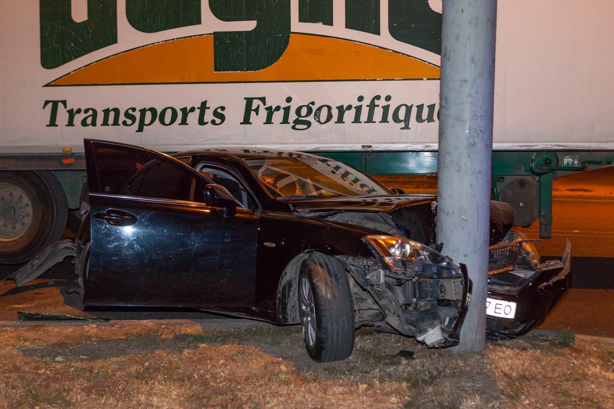 В аварии никто не пострадал