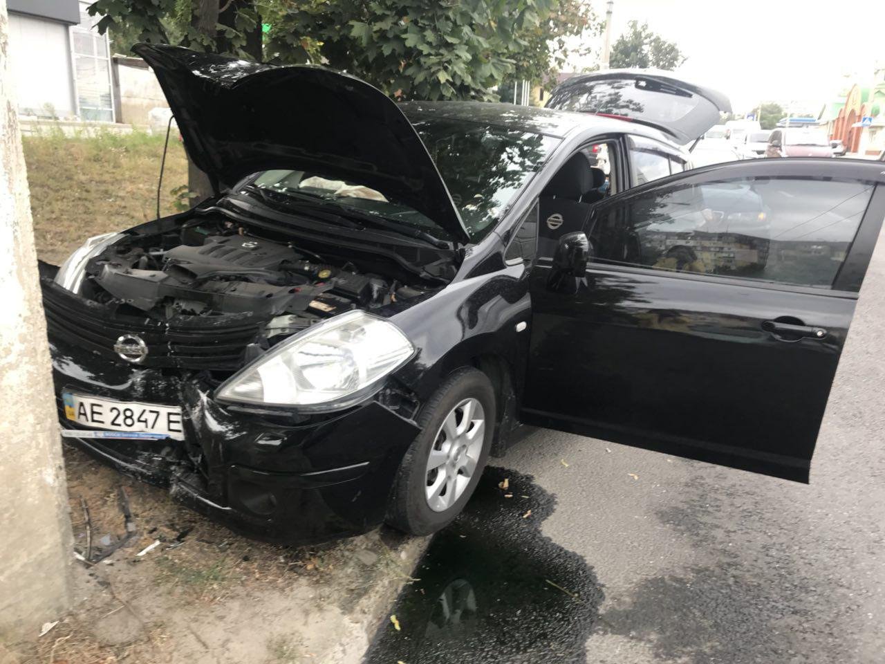 В результате аварии никто не пострадал В результате аварии никто не пострадал