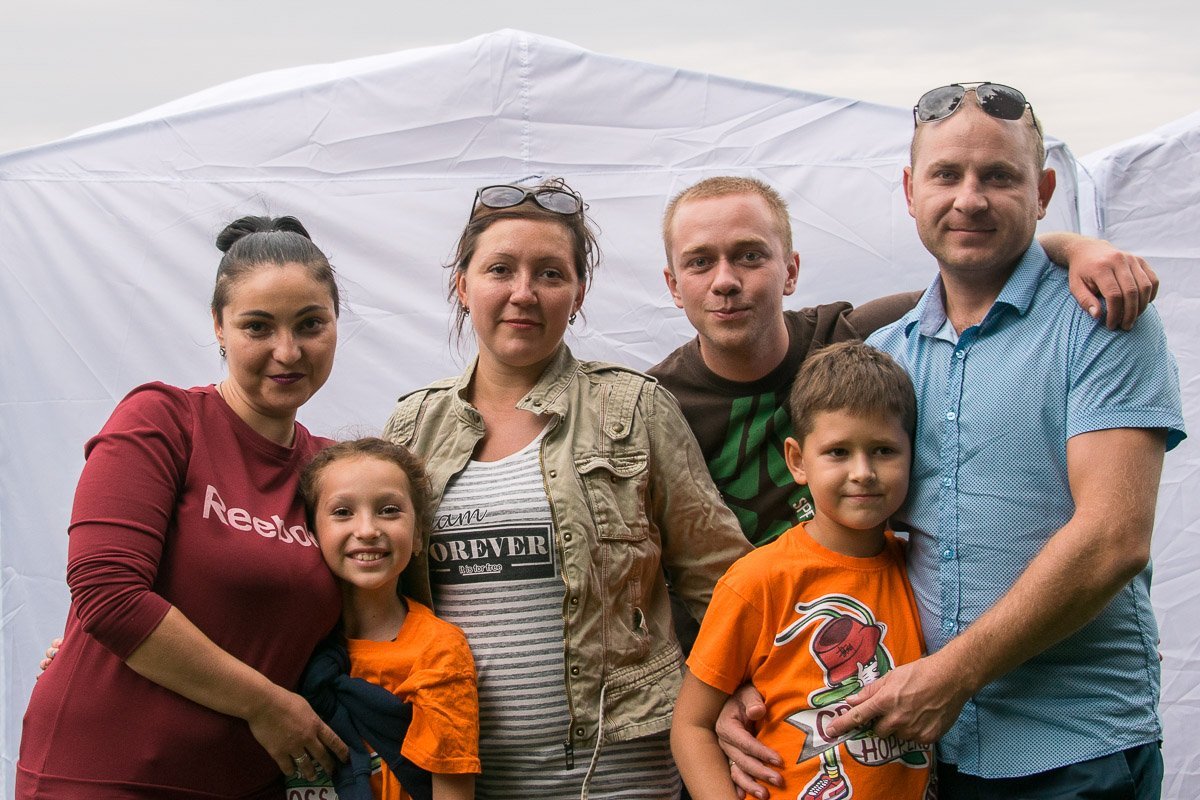 Счастье отдыхать с семьей