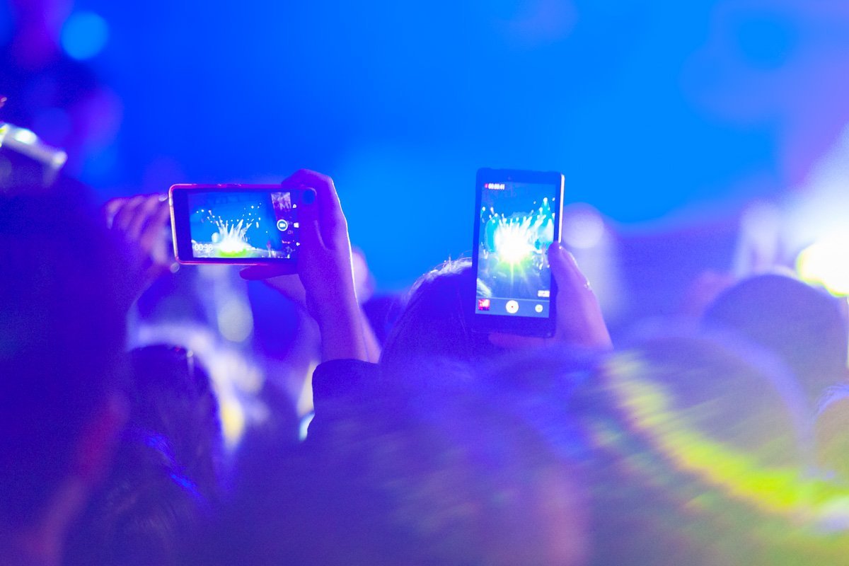 Какой же концерт без красивых фото?