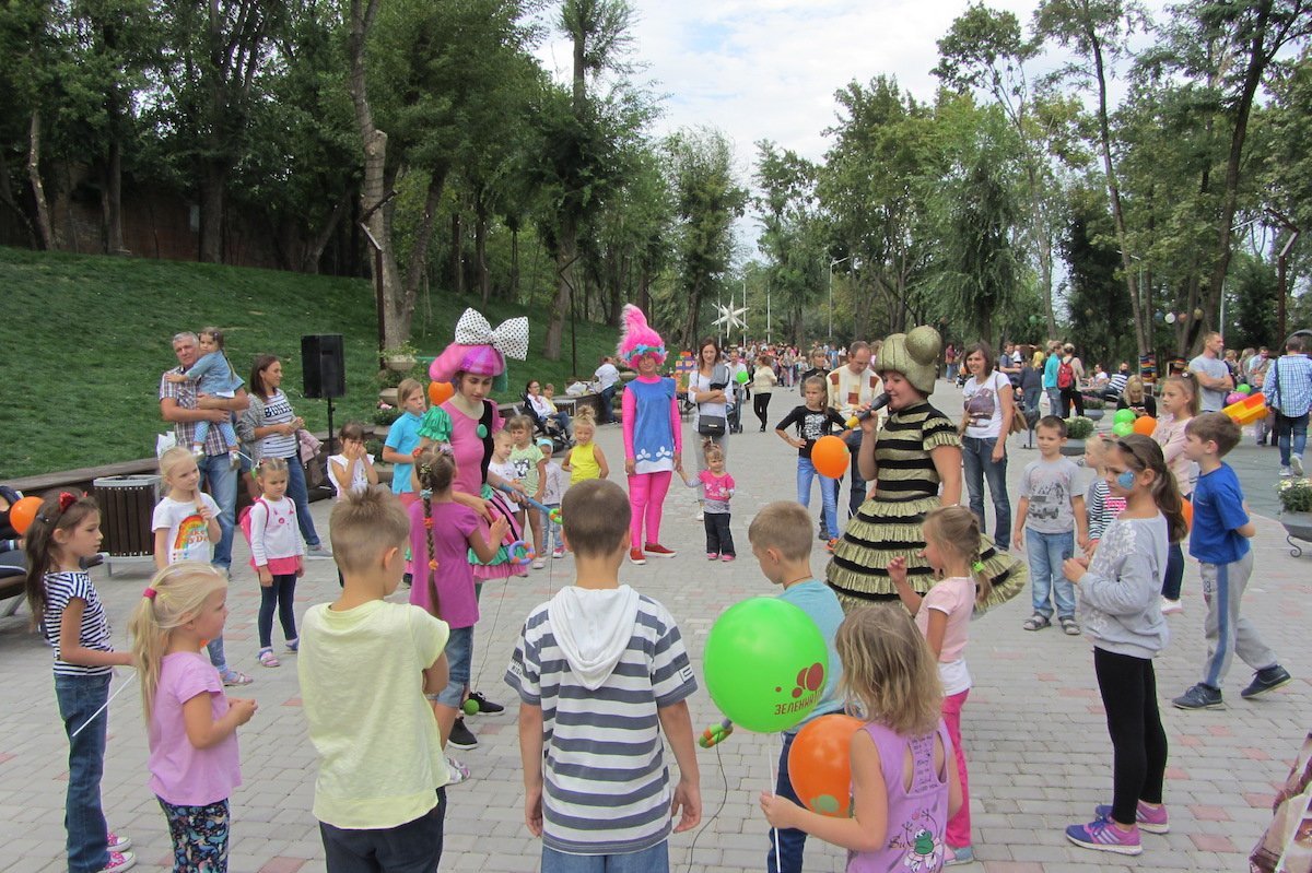 Там даже раздавали шарики