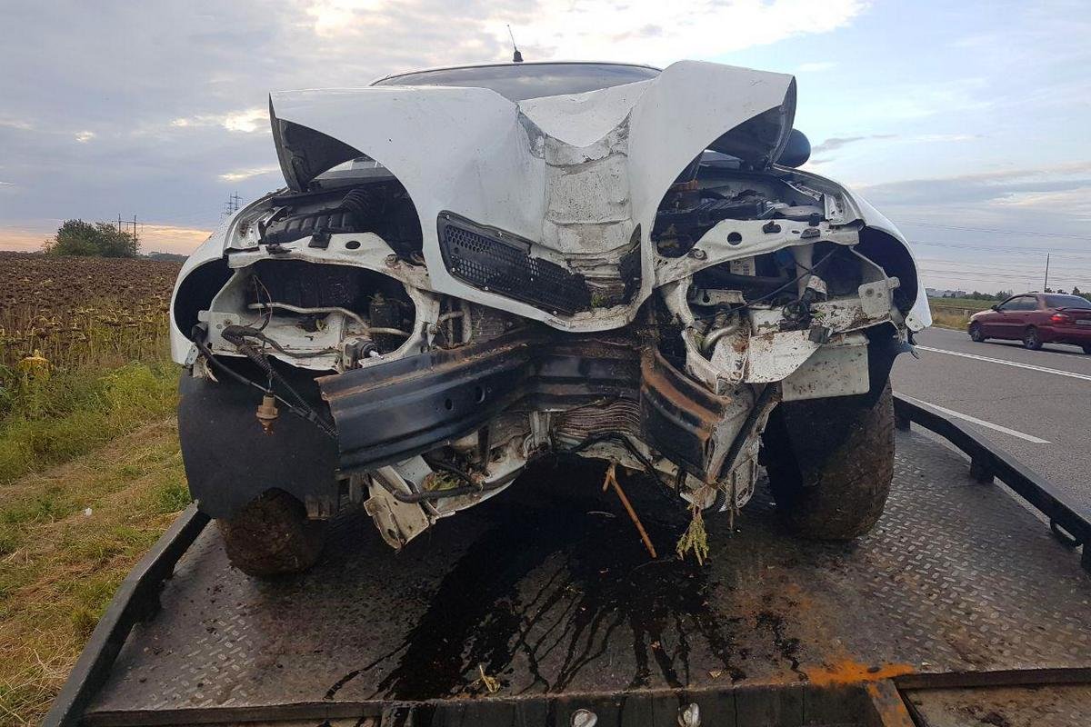 По словам медиков, если бы не ремень безопасности - мужчина бы погиб