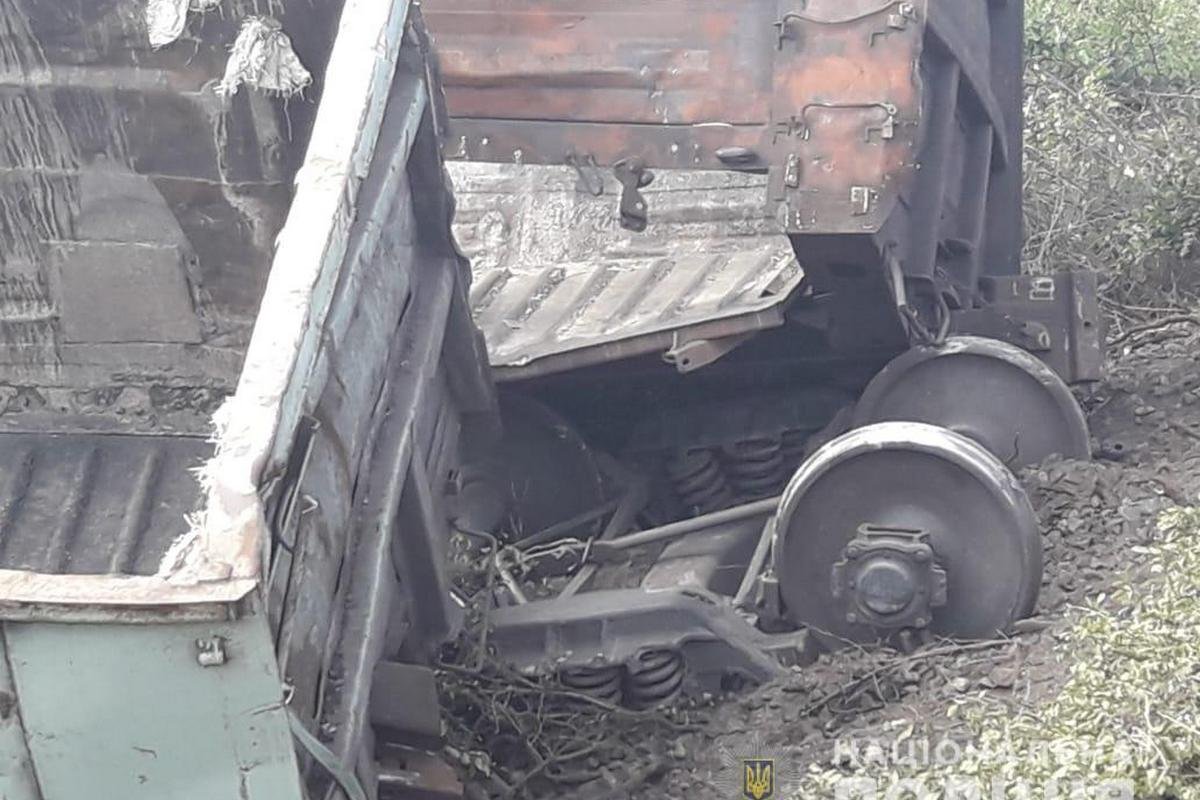 12 сентября в Харьковской области 9 пустых грузовых вагонов самовольно начали движение и столкнулись с пассажирским поездом 12 сентября в Харьковской области 9 пустых грузовых вагонов самовольно начали движение и столкнулись с пассажирским поездом