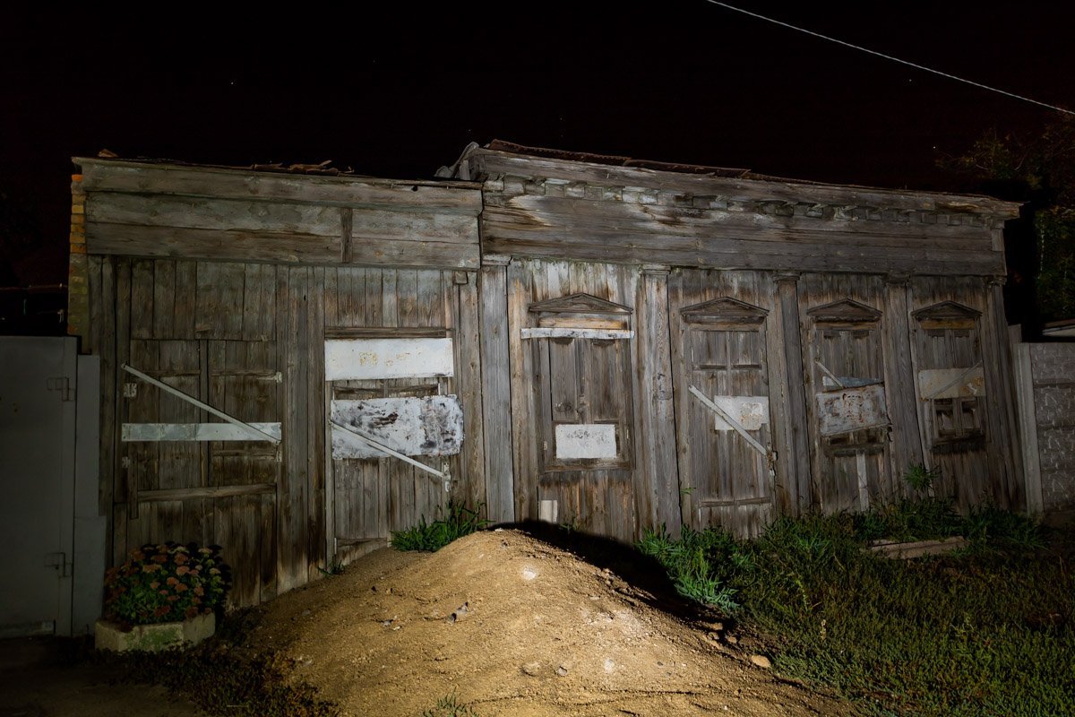 Дома, напоминающие о старых временах Амура