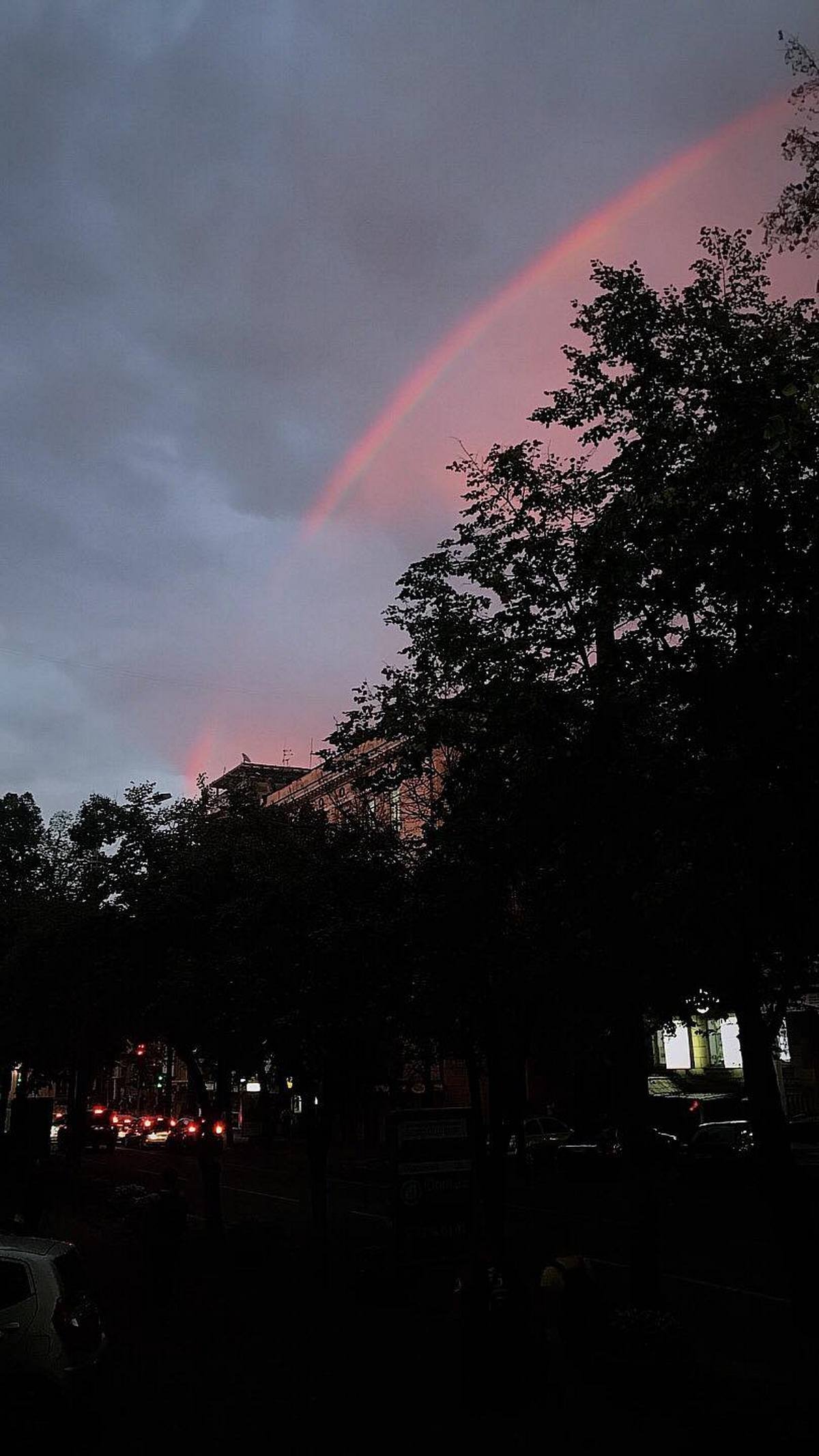 Осеннее небо не всегда дождливое