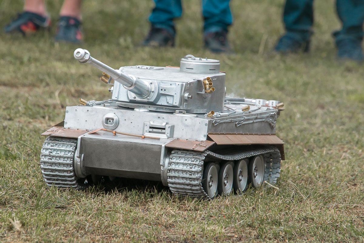 Тот самый немецкий "Тигр", который собрали по чертежам настоящего танка