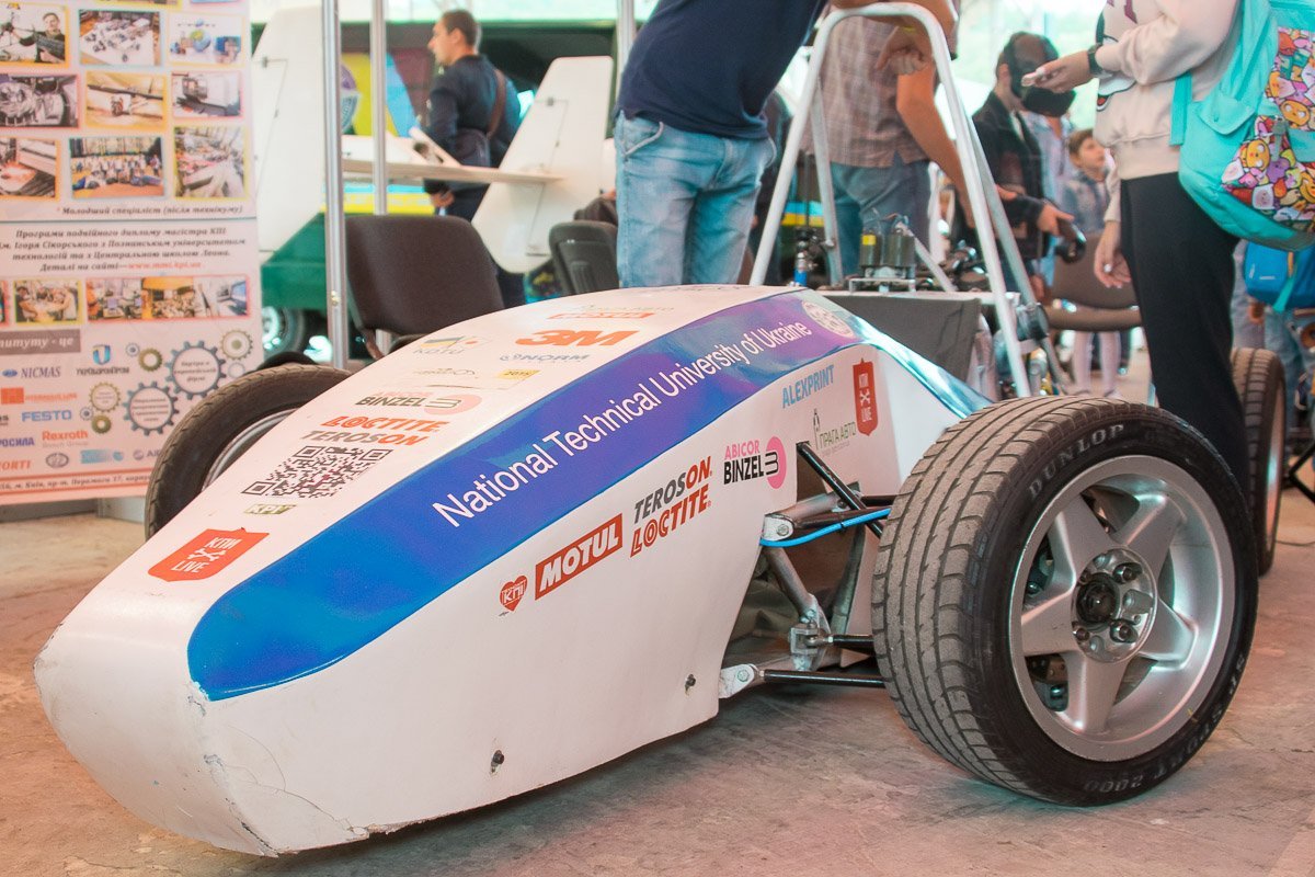 Болид команды инженеров из КПИ