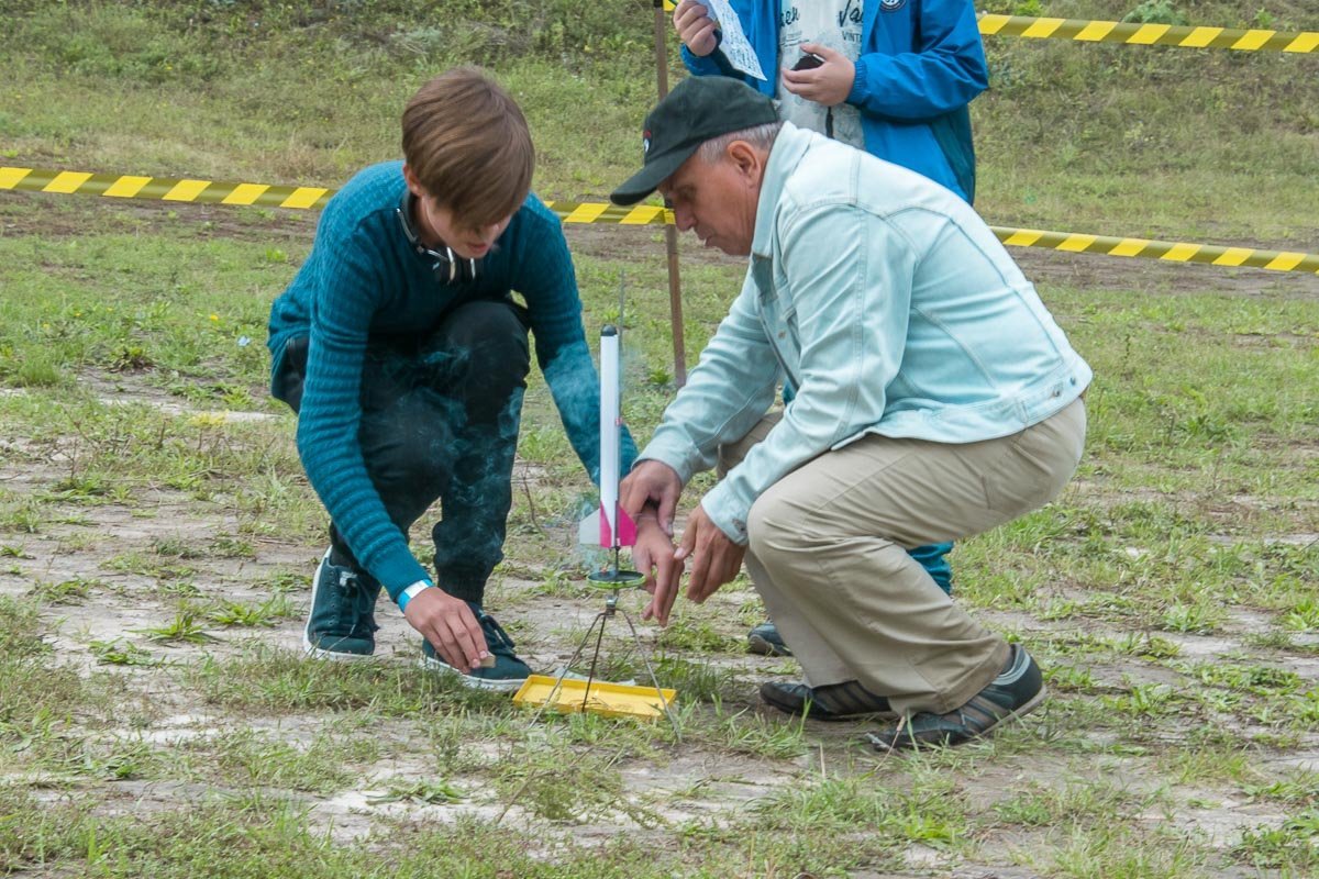 Запуск маленьких ракет от Dnipro SkyLab