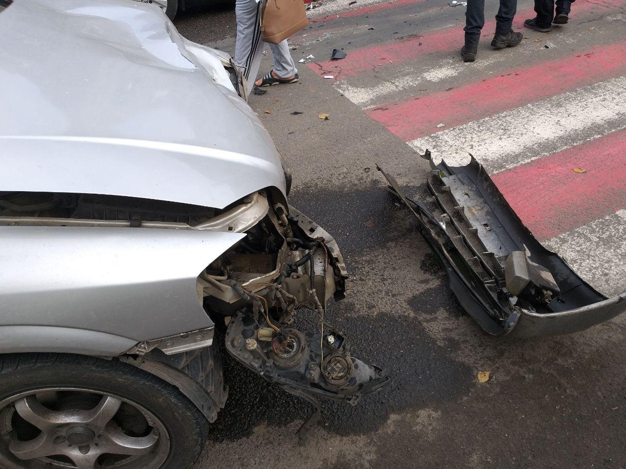 Место аварии огородили конусами Место аварии огородили конусами