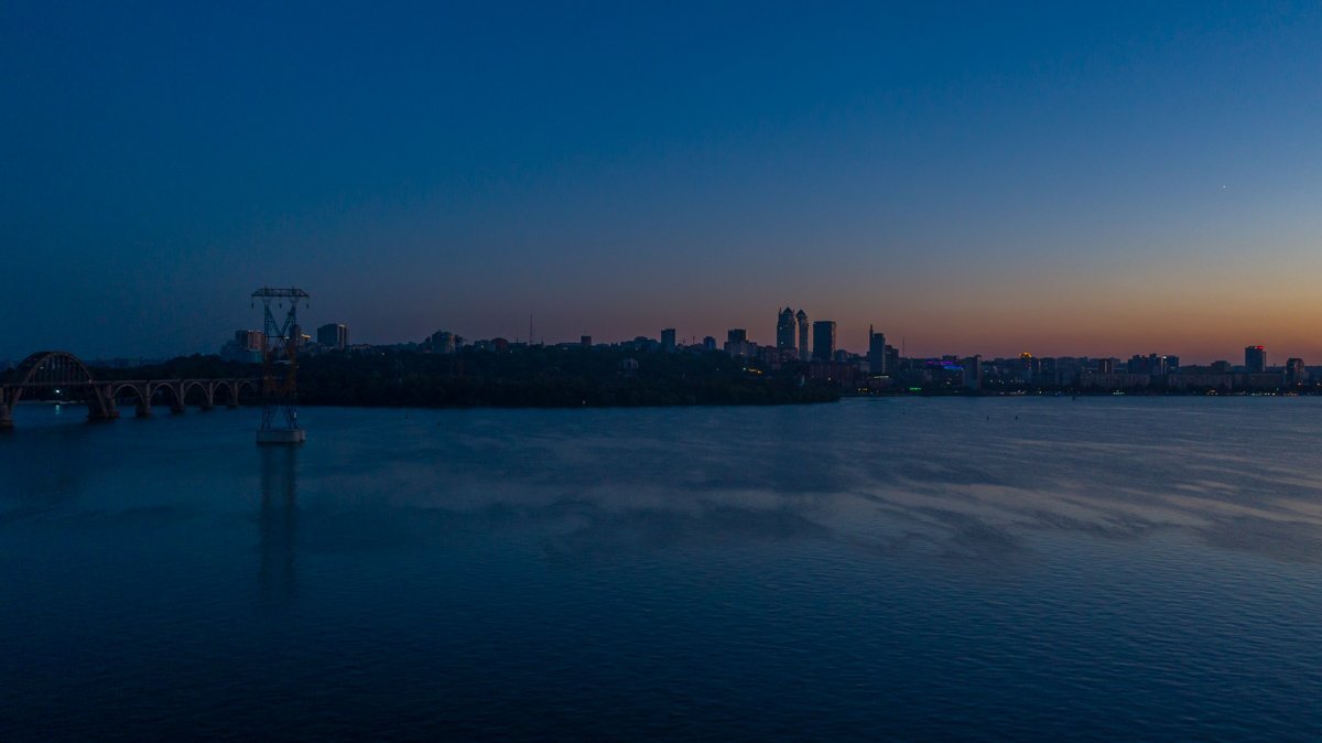 Вечернее очарование Днепра Вечернее очарование Днепра