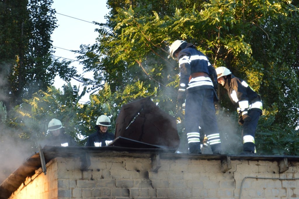 На борьбу с огнем у спасателей ушло около часа На борьбу с огнем у спасателей ушло около часа