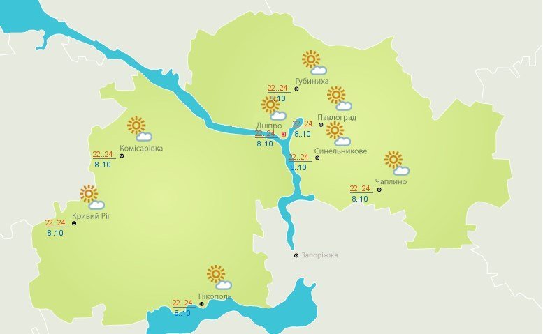 Осадков в этот день не предвидится