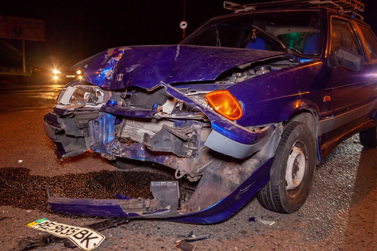 Пассажиры автомобиля не пострадали