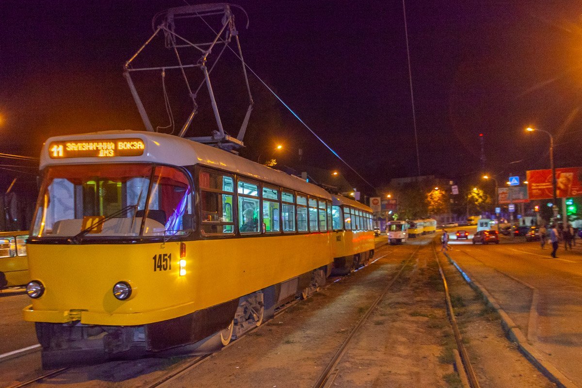 Движение электротранспорта полностью заблокировано