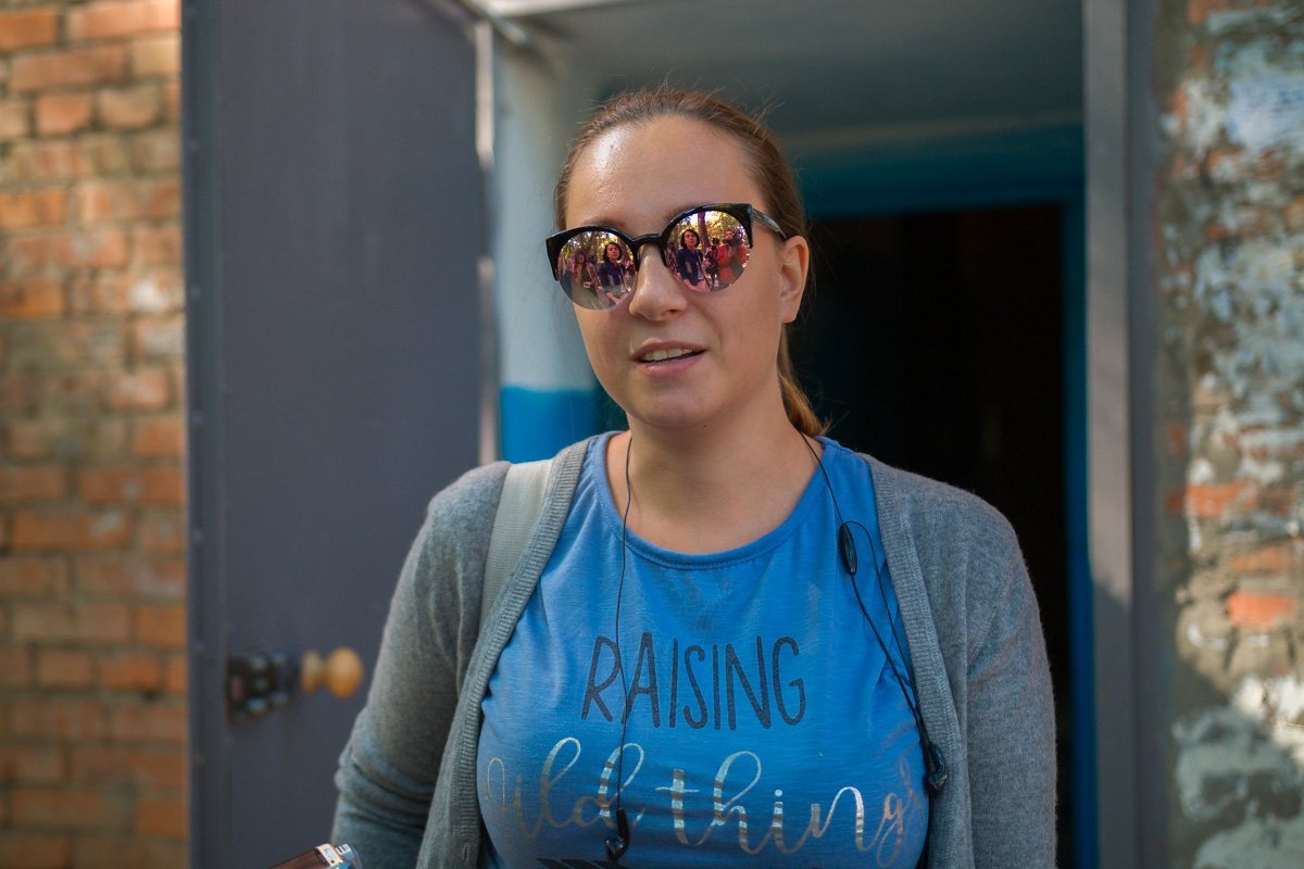 Жительница дома на Макарова, 25 Жительница дома на Макарова, 25