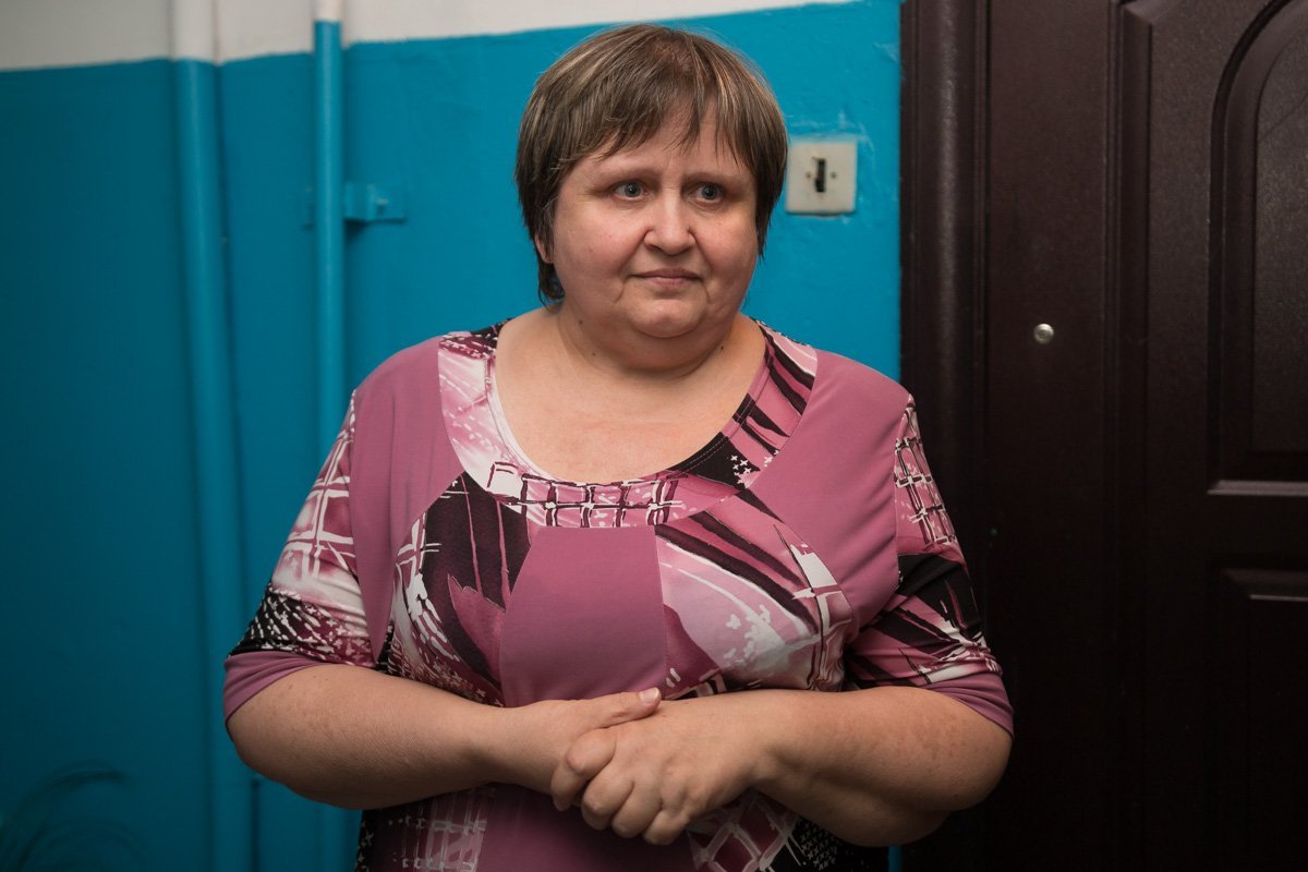 Жительница дома на ж/м Покровский, 5Н Валентина Шевченко Жительница дома на ж/м Покровский, 5Н Валентина Шевченко