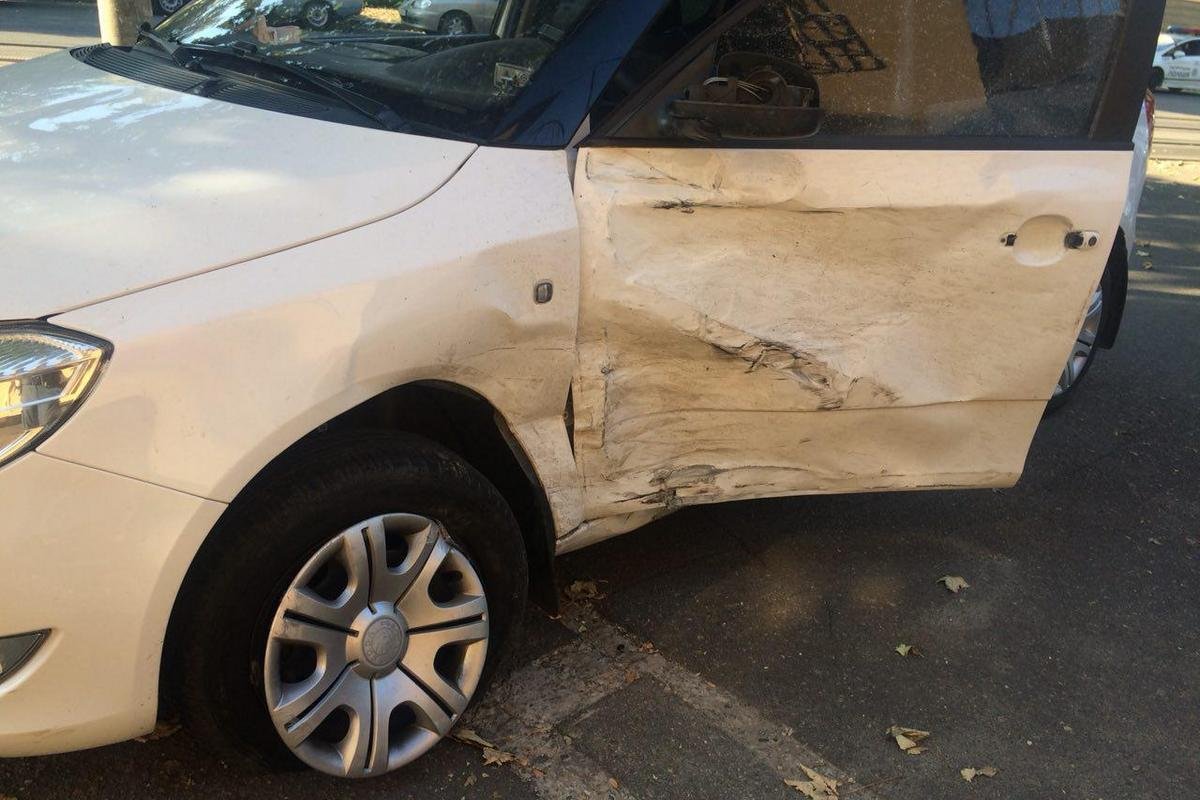 Повреждения Skoda