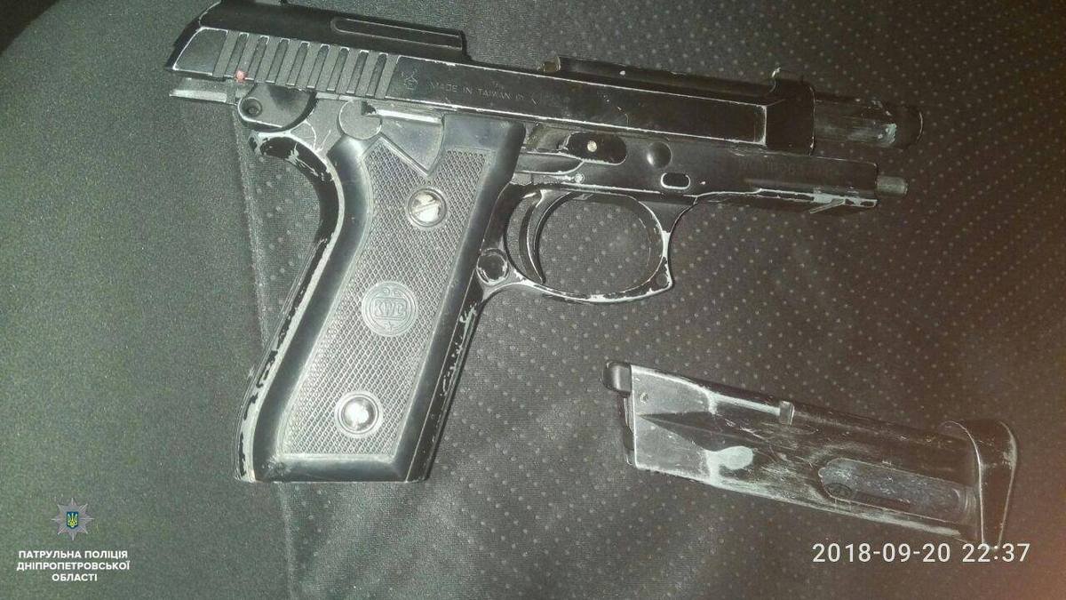 В Днепре задержали мужчину, который на улице стрелял из пистолета 1
