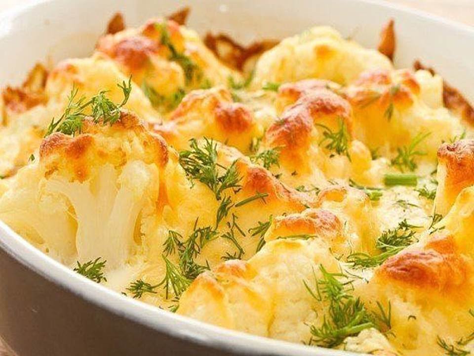 Полезные и вкусные рецепты: как приготовить цветную капусту в сливках 1