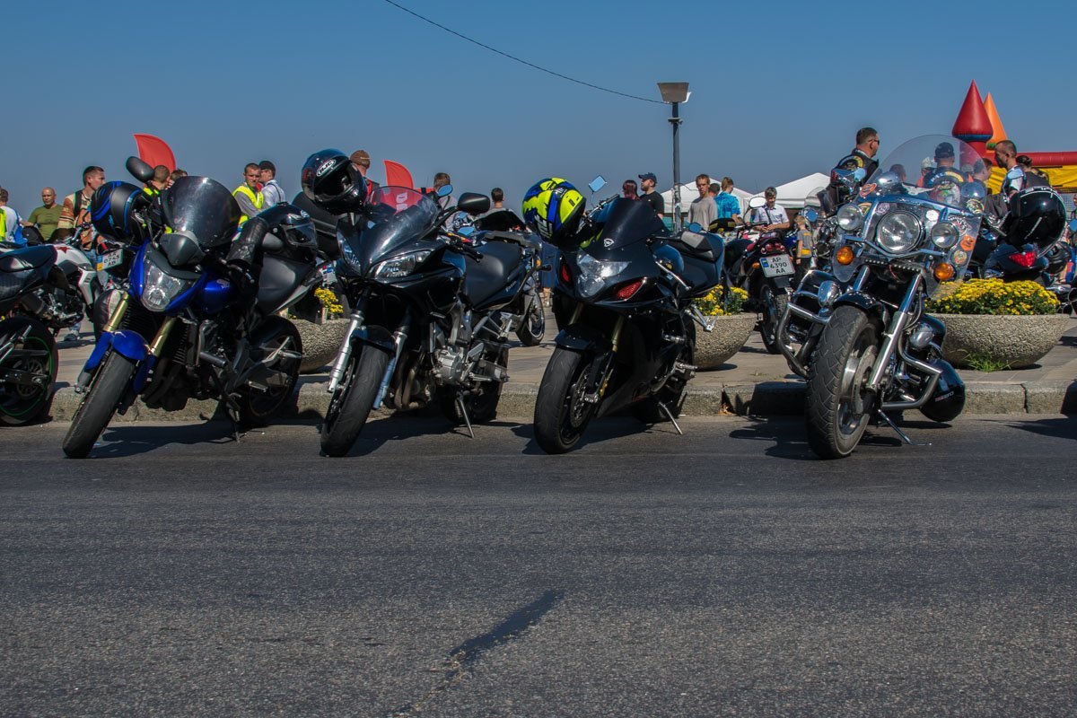 В мотопробеге могли принимать участие все желающие