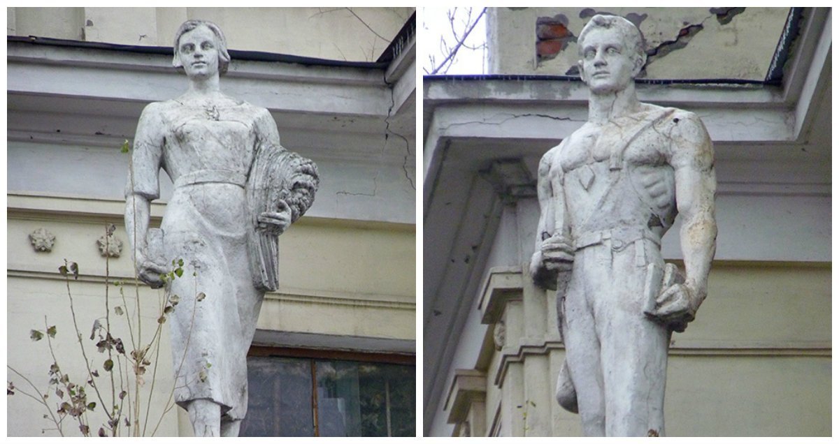 Скульптуры хорошо сохранились Скульптуры хорошо сохранились