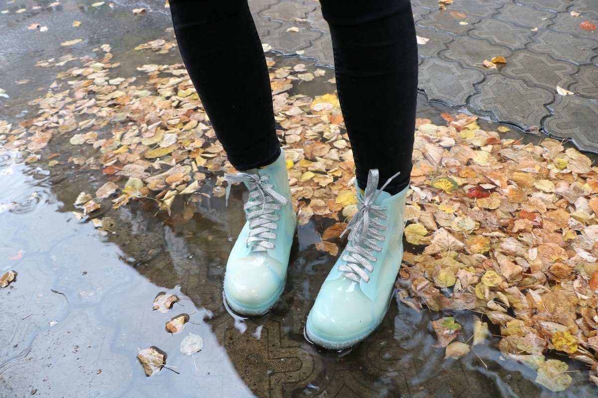 Хорошо, когда у тебя резиновые сапоги