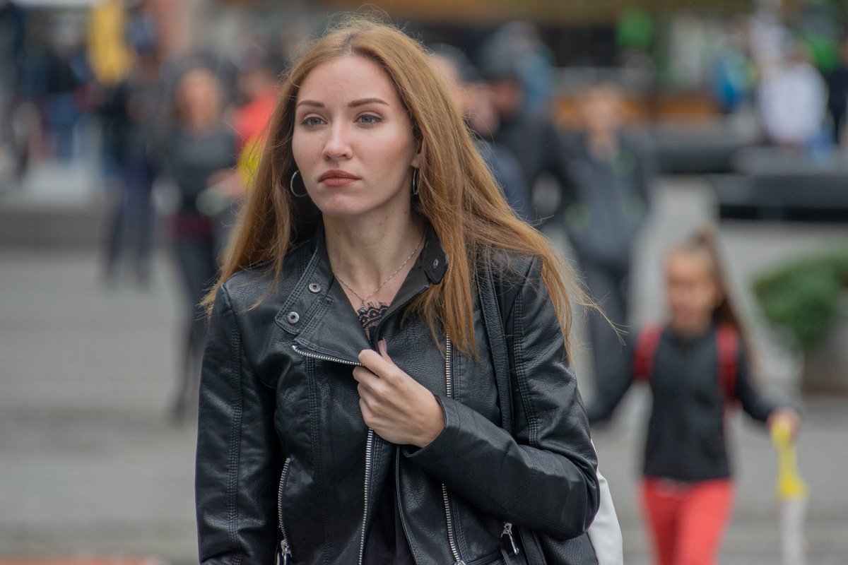 Кожаные куртки в моде