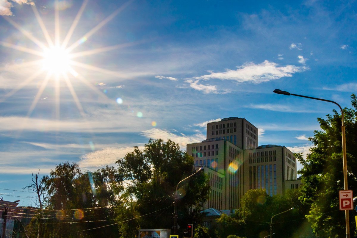 Даже природа любит Днепр